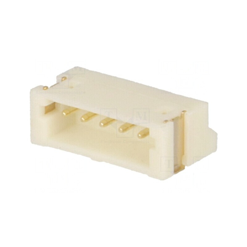 Conector cablu-plață soclu tată 1,5mm PIN 5 SMT 100V 1A 20mΩ | Electronic-mag.ro | Componente Electronice