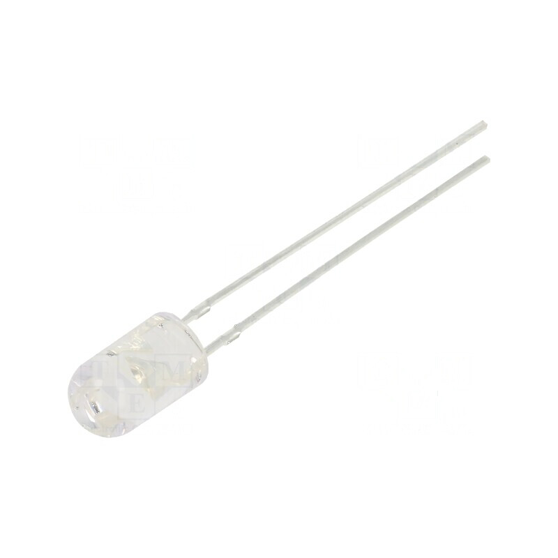 LED 5mm Albastru 1560-2180mcd 30° Convex | Electronic-mag.ro | Componente Electronice