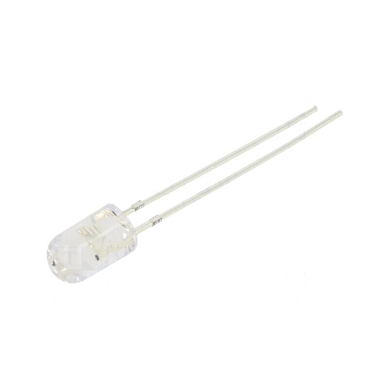 LED 5mm Albastru 1560-2180mcd 30° Convex | Electronic-mag.ro | Componente Electronice