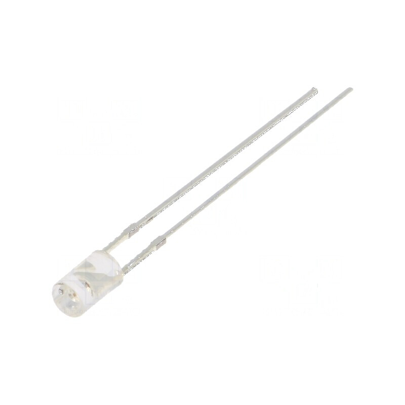 LED 3mm Portocalie 500-750mcd 140° Plat 5V  | Electronic-mag.ro | Componente Electronice