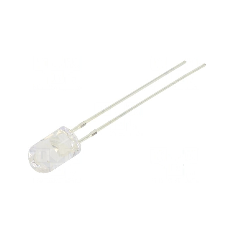 LED 5mm portocalie 2180-3000mcd 30° convex | Electronic-mag.ro | Componente Electronice