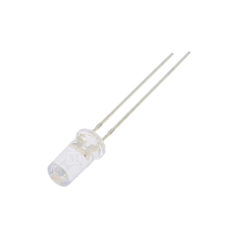 LED 5mm roșu/albastru 50° cu parte frontală plată, nr. term: 2 | Electronic-mag.ro | Componente Electronice