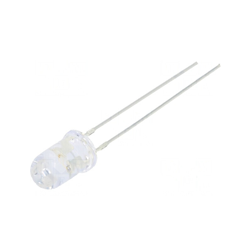 LED 5mm roșie/galbenă clipire 3000-4200mcd 30° | Electronic-mag.ro | Componente Electronice