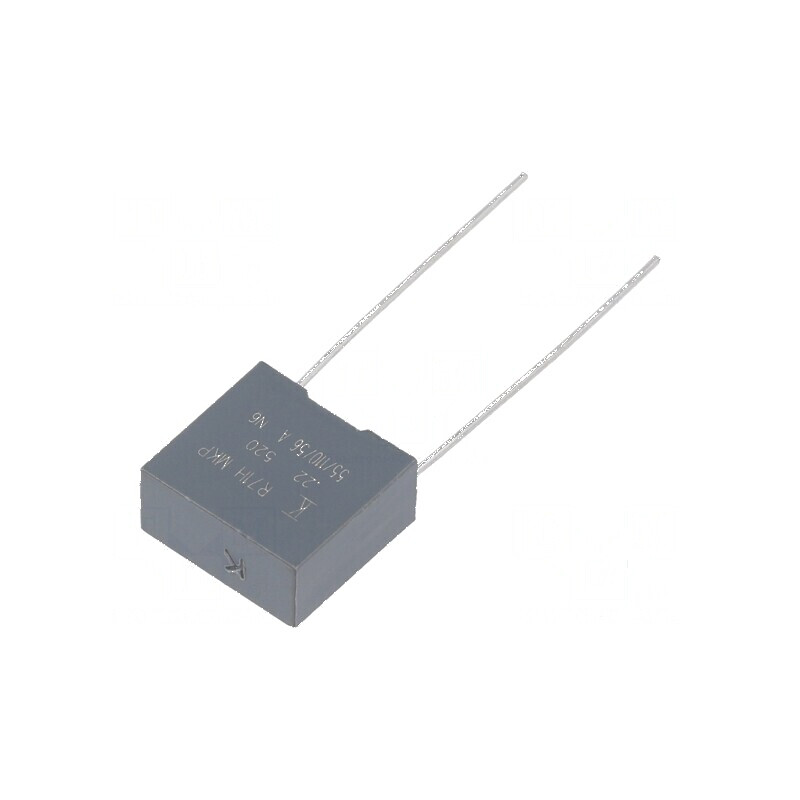 Condensator polipropilenă R71 220nF 13x12x6mm THT ±10% | Electronic-mag.ro | Componente Electronice
