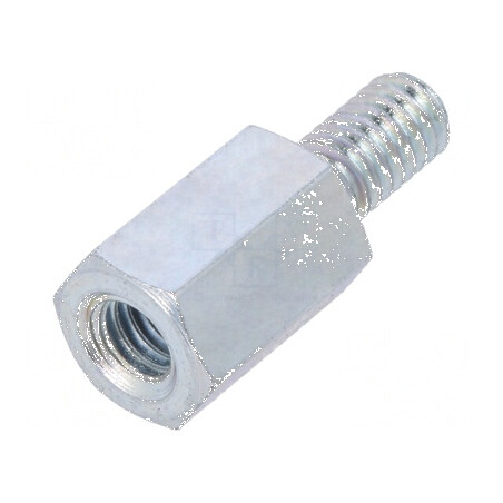 Piuliță distanțieră filetată 10mm M4 | Electronic-mag.ro | Componente Electronice