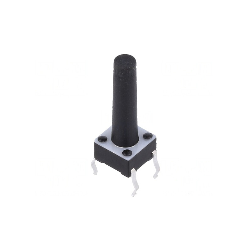 Microîntrerupător TACT SPST-NO 0,05A/12VDC THT 1,57N Poz: 2 | Electronic-mag.ro | Componente Electronice