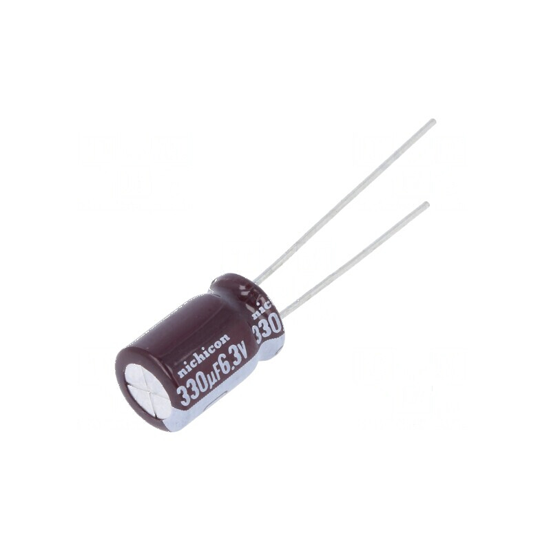 Condensator electrolitic low ESR THT 330uF 6.3V 8x11.5mm | Electronic-mag.ro | Componente Electronice Condensator electrolitic low ESR THT 330uF 6.3V 8x11.5mm | Electronic-mag.ro | Componente Electronice
