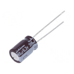 Condensator electrolitic low ESR THT 390uF 6.3V 8x11.5mm | Electronic-mag.ro | Componente Electronice