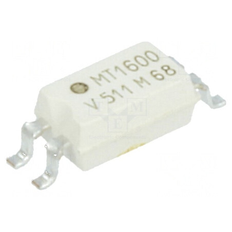 Optocuplor SMD 1 Canale OUT Tranzistori 3,75kV 70V | Electronic-mag.ro | Componente Electronice