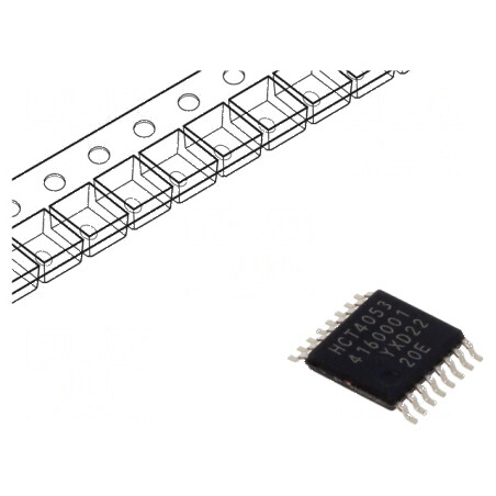 Demultiplexor/Multiplexor Digital Analog IC CMOS TTL SMD | Electronic-mag.ro | Componente Electronice