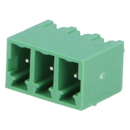 Regletă de conexiuni deconectabilă 3,81mm 3 piste drept tată | Electronic-mag.ro | Componente Electronice