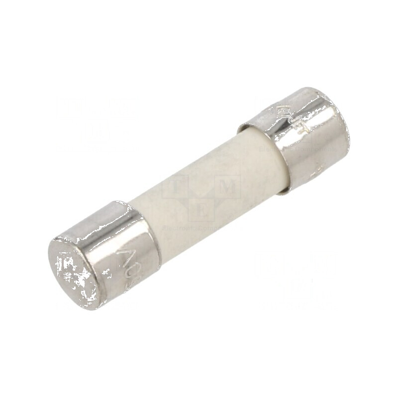 Siguranţă ardere rapidă 5A 250VAC 5x20mm alamă | Electronic-mag.ro | Componente Electronice