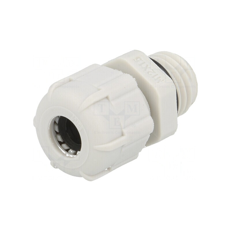 Garnitură etanșare M12 1,5 IP68 poliamidă gri UL94V-2 | Electronic-mag.ro | Componente Electronice