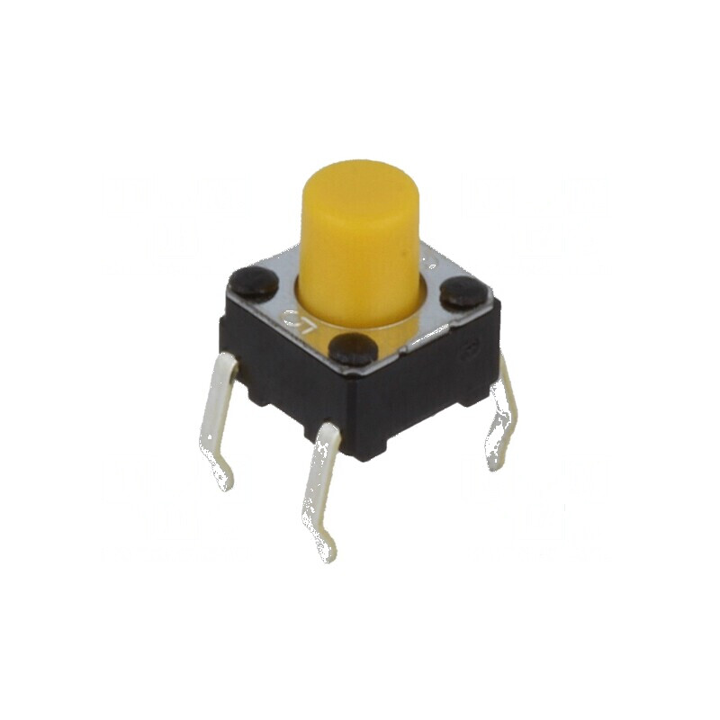 Microîntrerupător TACT SPST-NO 0,05A 24VDC THT | Electronic-mag.ro | Componente Electronice