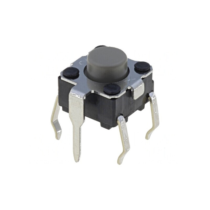 Microîntrerupător TACT SPST-NO 0,05A/24VDC THT | Electronic-mag.ro | Componente Electronice