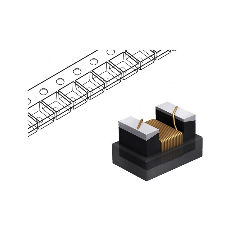 Inductor SMD 0805 2,7uH 120mA 2Ω 7,9MHz ±10% Q: 20 | Electronic-mag.ro | Componente Electronice
