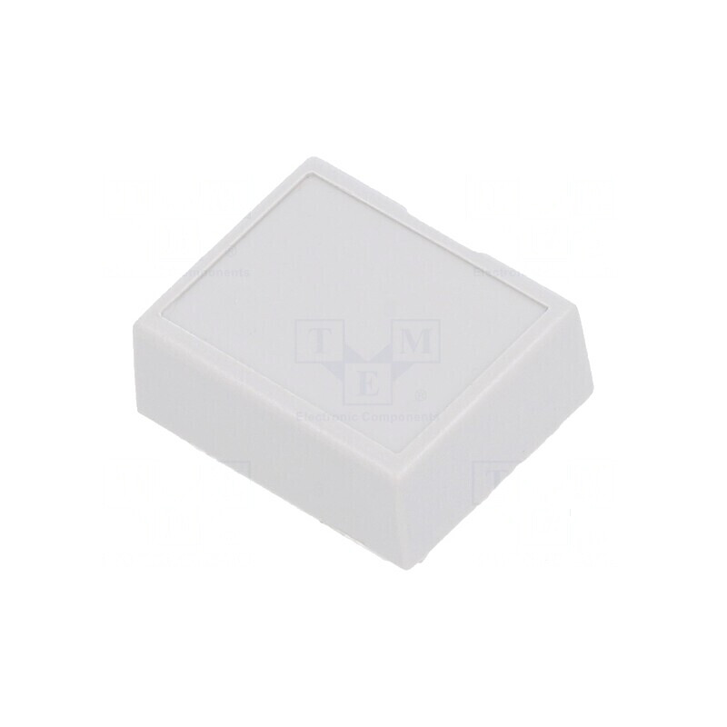 Capac borne 1M Modulbox One gri fără orificii | Electronic-mag.ro | Componente Electronice