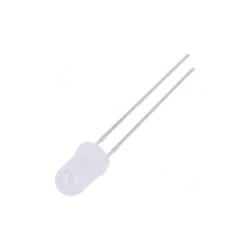 LED 5mm Alb Rece 5800-7000mcd 15° Convex | Electronic-mag.ro | Componente Electronice