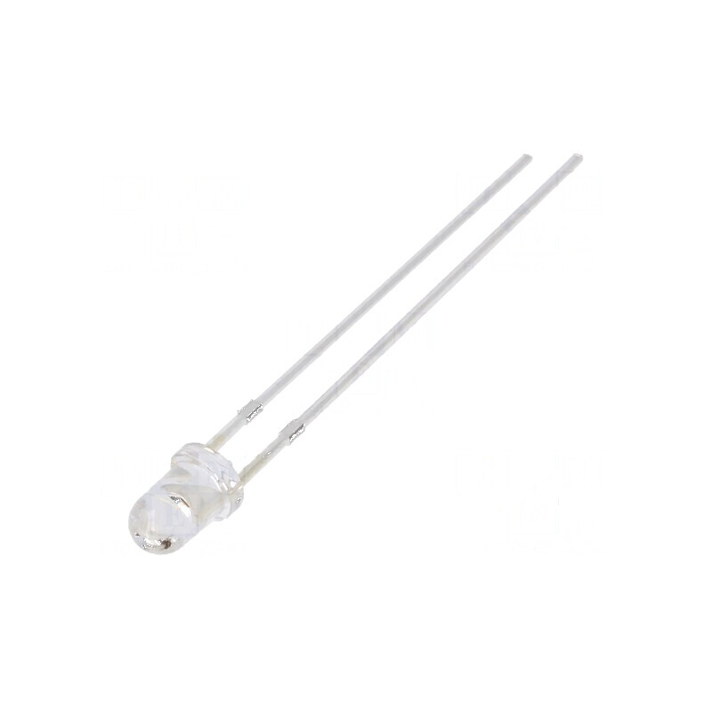 LED galben 3mm 2180mcd 30° convex nr. term 2 | Electronic-mag.ro | Componente Electronice
