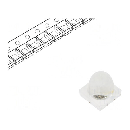 Emițător IR 830-850nm SMD 30° pentru transmisie 224-450mW | Electronic-mag.ro | Componente Electronice