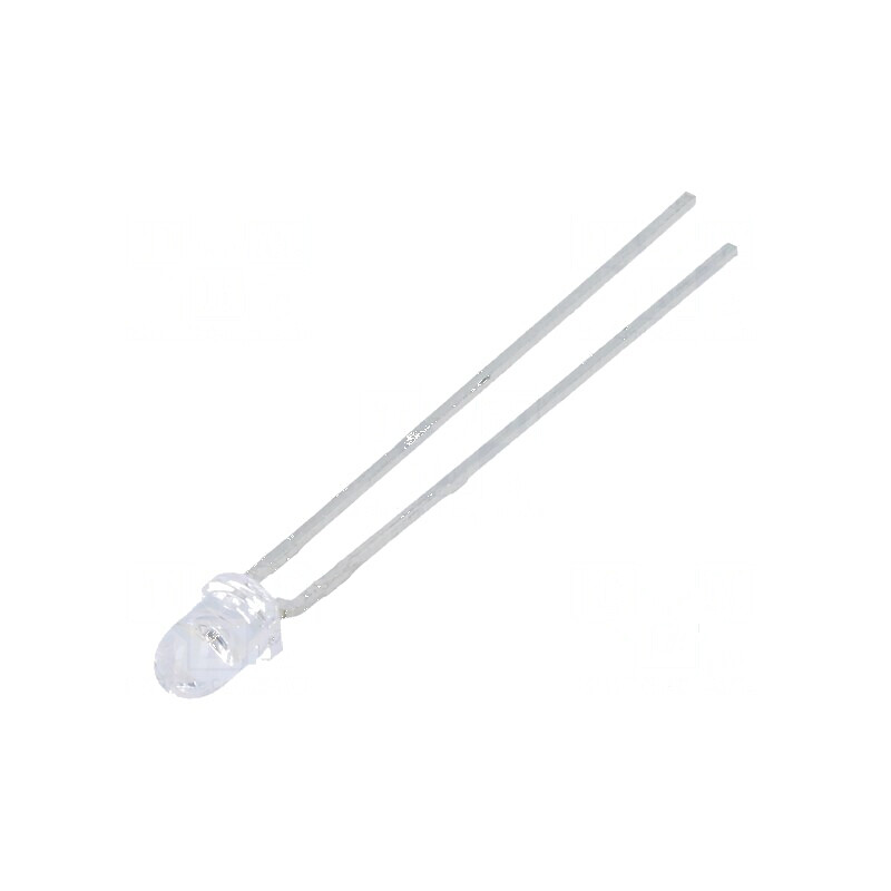 Fototranzistor 3mm 860nm 35V 12° Lentilă Transparentă | Electronic-mag.ro | Componente Electronice