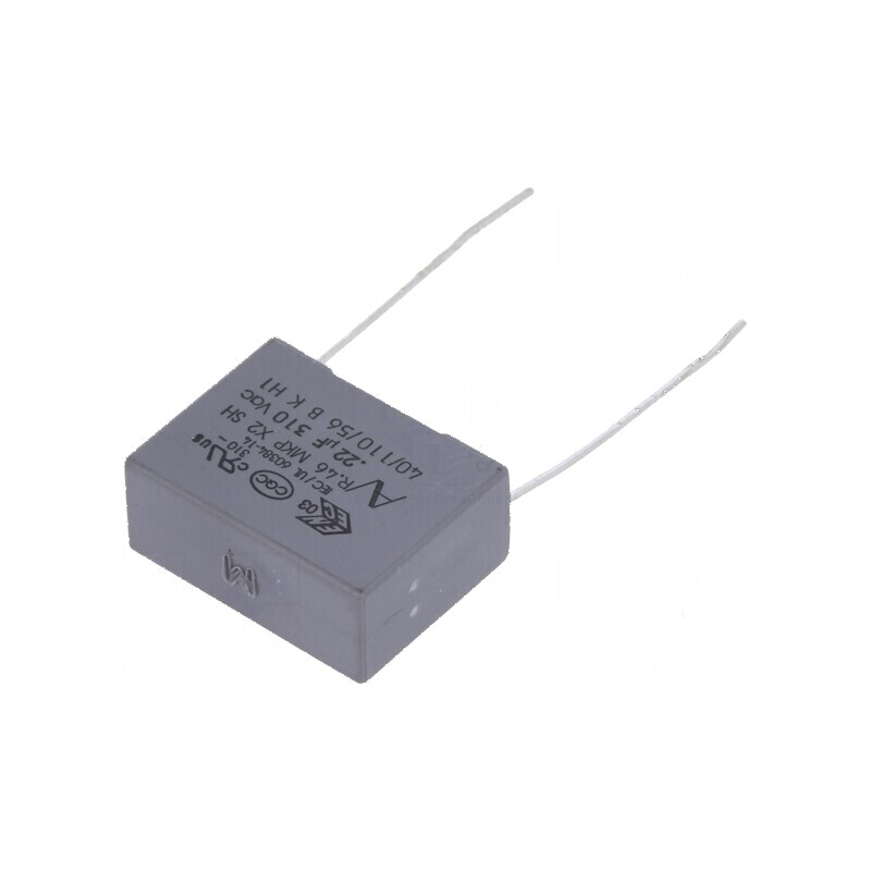 Condensator polipropilenă X2 R46 310V 220nF 18x7,5x13,5mm | Electronic-mag.ro | Componente Electronice