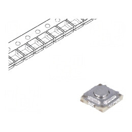 Microîntrerupător TACT SPST 0,02A 15VDC SMT Pozitiv 2  | Electronic-mag.ro | Componente Electronice