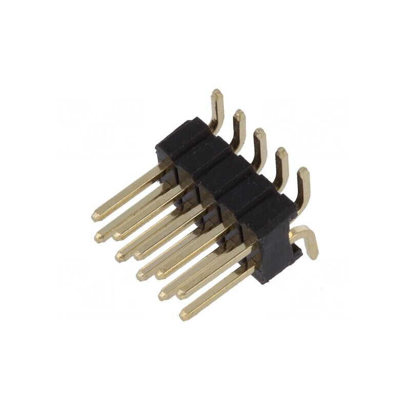 Conector şir pini tată 10 pini verticale 1,27mm | Electronic-mag.ro | Componente Electronice