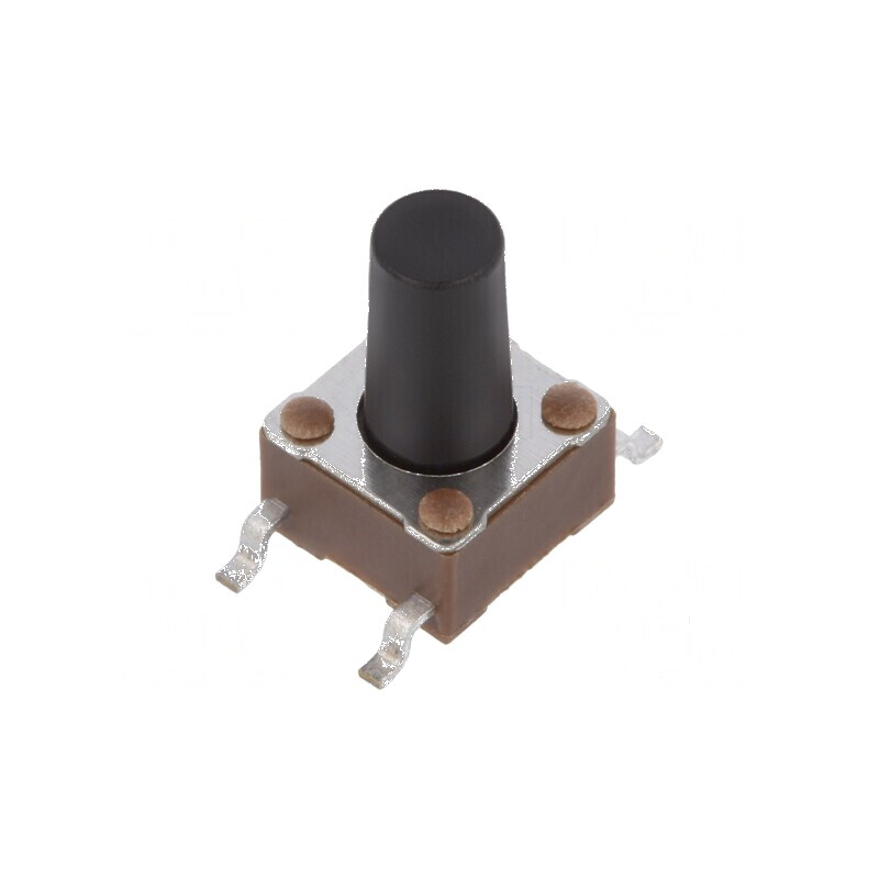 Microîntrerupător TACT SPST-NO 0,05A 24VDC SMT | Electronic-mag.ro | Componente Electronice