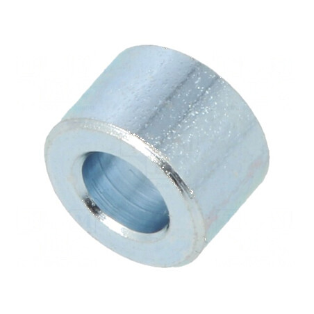 Manşon distanţier cilindric 4mm oţel zincat, Diametru exterior 6mm | Electronic-mag.ro | Componente Electronice