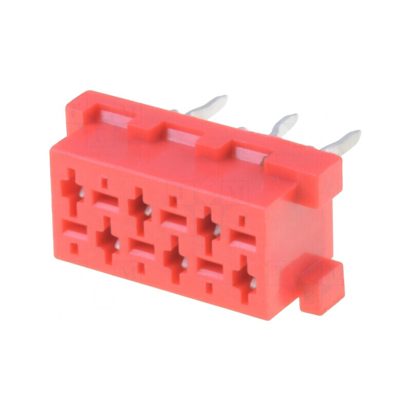 Cablu soclu mamă PIN 6 THT pentru PCB 1,5A 30mΩ drept | Electronic-mag.ro | Componente Electronice