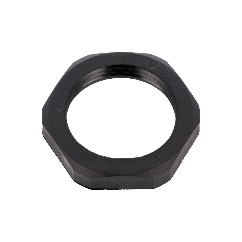 Piuliță PG21 poliamidă 7mm neagră 36mm Cheie -40÷100°C | Electronic-mag.ro | Componente Electronice