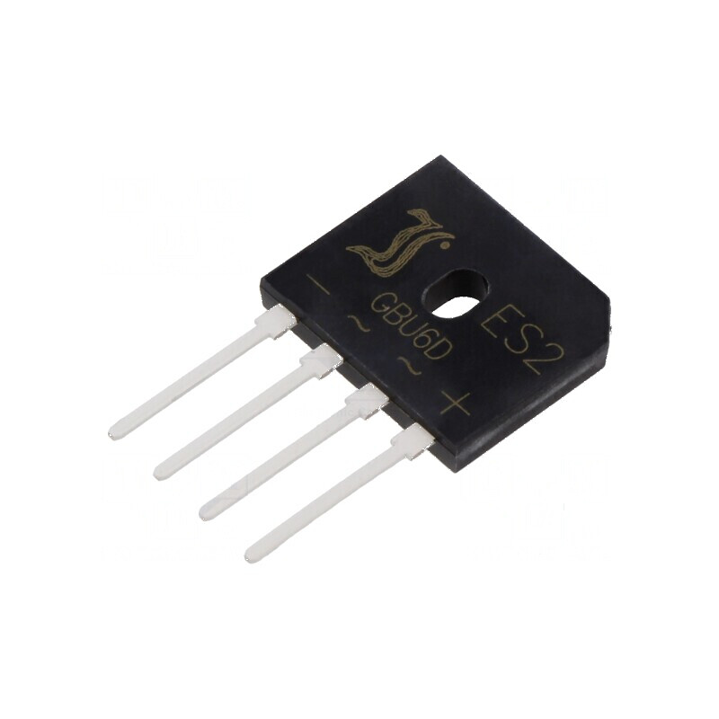 Punte redresoare monofazată Urmax 200V 6A 158A | Electronic-mag.ro | Componente Electronice
