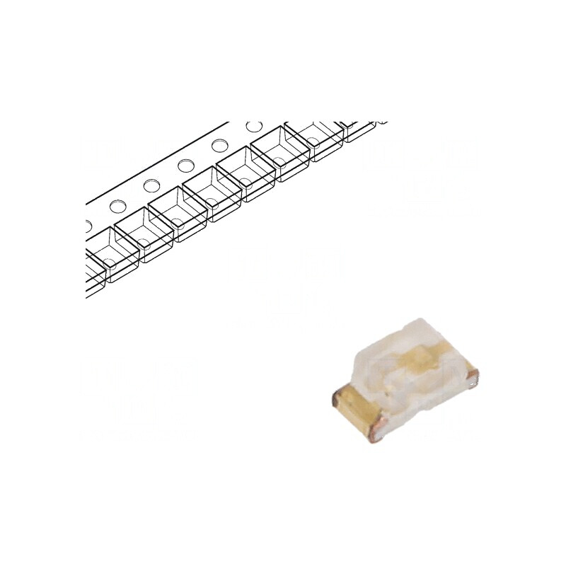 LED SMD 0603 Albastru 15-24mcd 2mA 120mW 130° | Electronic-mag.ro | Componente Electronice