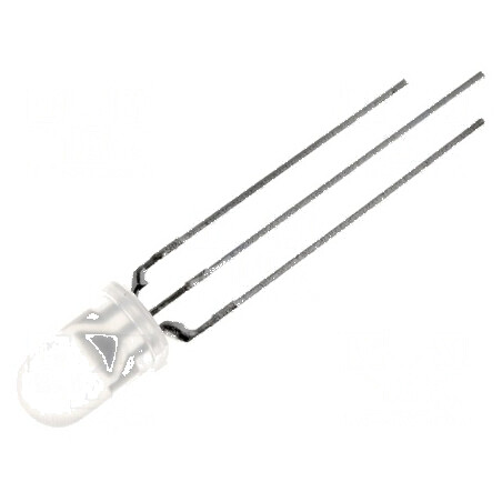 LED 5mm roșie/verde 60° convex nr. term: 3 | Electronic-mag.ro | Componente Electronice