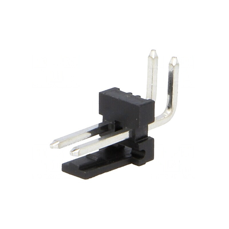 Conector cablu-placă soclu tată PIN 2 3,96mm THT MAS-CON | Electronic-mag.ro | Componente Electronice