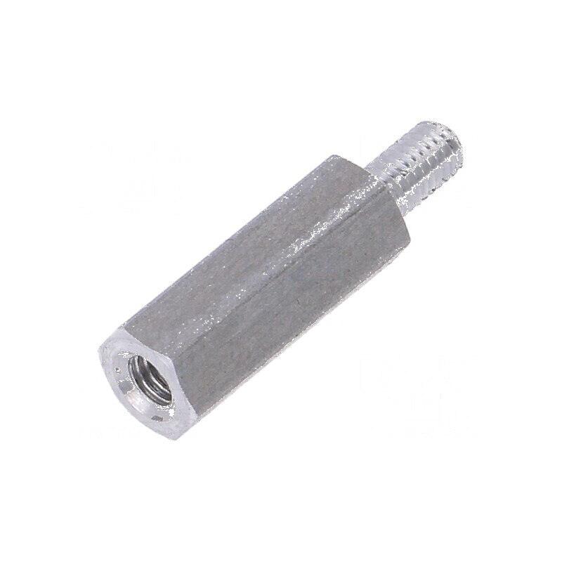 Piuliță distanțieră filetată 15mm M3 | Electronic-mag.ro | Componente Electronice