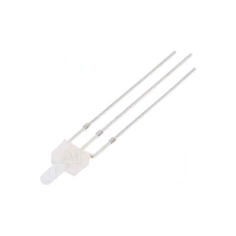 LED bicolor 2mm roșu/albastru 750-1120mcd 90° | Electronic-mag.ro | Componente Electronice