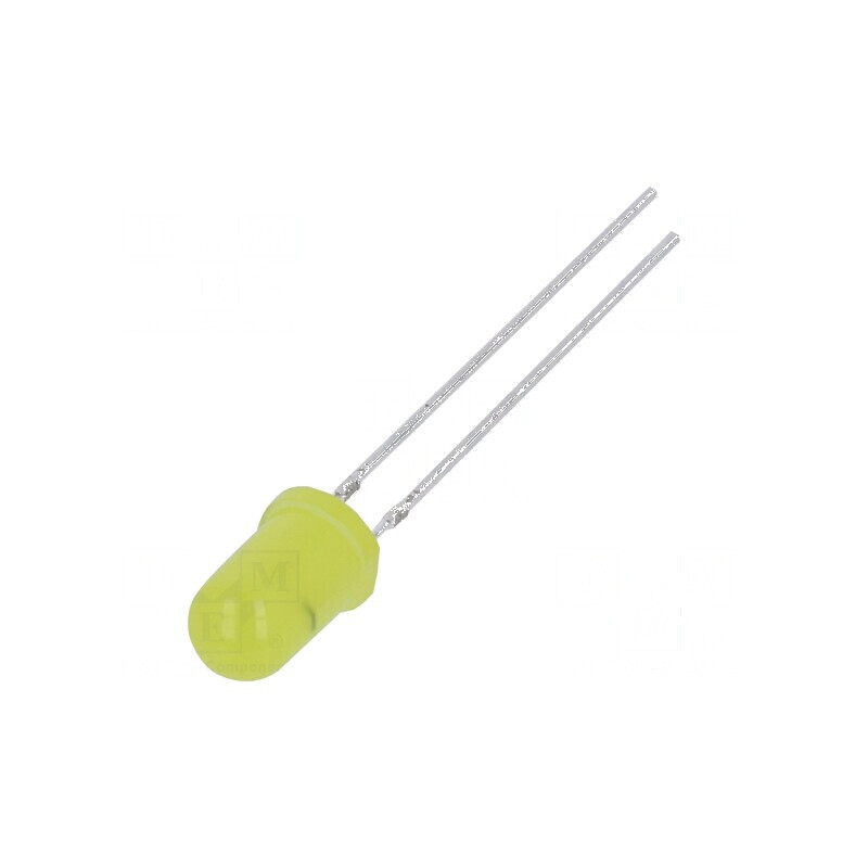 LED 5mm Galben 3000mcd 30° Convex 12V | Electronic-mag.ro | Componente Electronice