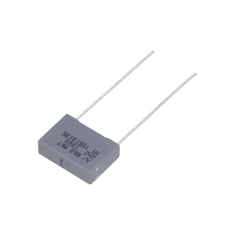 Condensator poliester 2,2nF 250VAC 1000VDC 10mm ±10% THT | Electronic-mag.ro | Componente Electronice