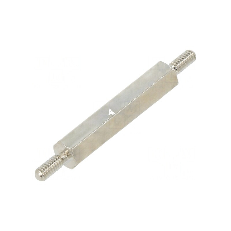 Piuliță distanțieră filetată 20mm M2 hexagonală | Electronic-mag.ro | Componente Electronice