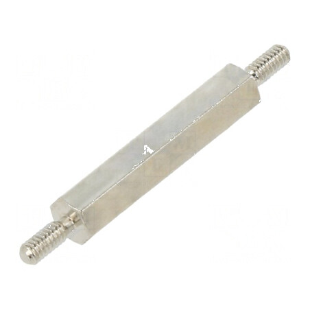Piuliță distanțieră filetată 20mm M2 hexagonală | Electronic-mag.ro | Componente Electronice