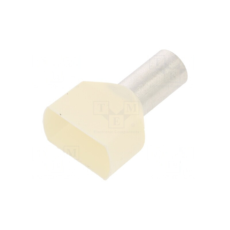 Vârf tub de capăt izolată dublă cupru 16mm² 14mm cositorit | Electronic-mag.ro | Componente Electronice