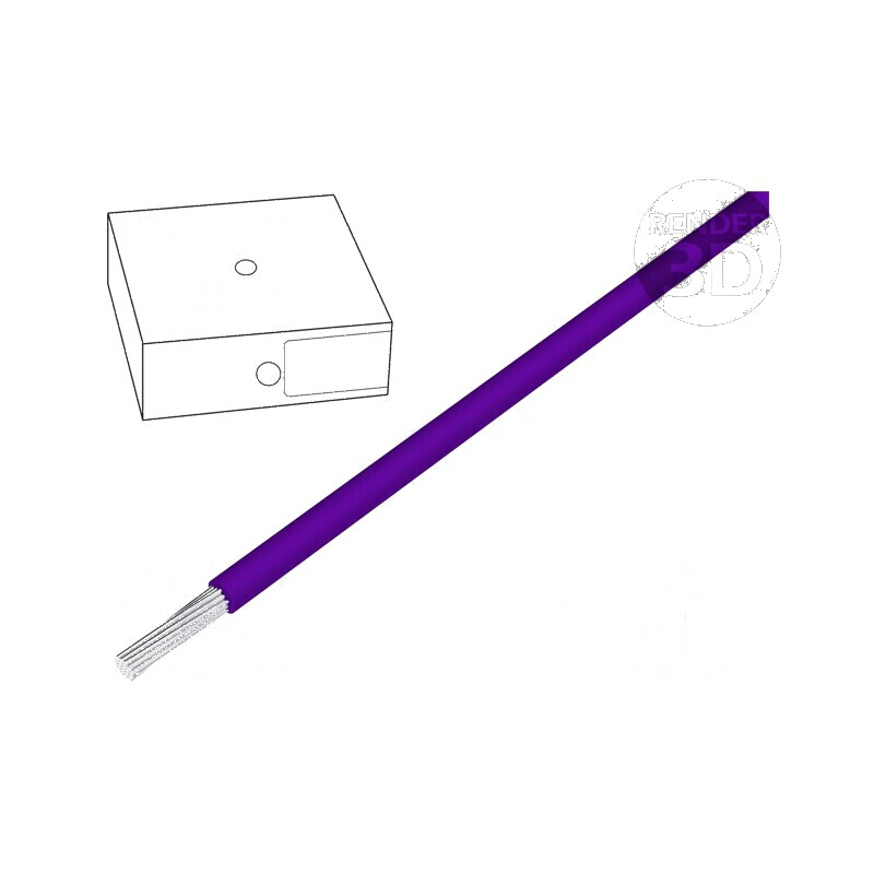 Cablu electric H05V-K 0,75mm² PVC violet 300V/500V 100m | Electronic-mag.ro | Componente Electronice Cablu electric H05V-K 0,75mm² PVC violet 300V/500V 100m | Electronic-mag.ro | Componente Electronice