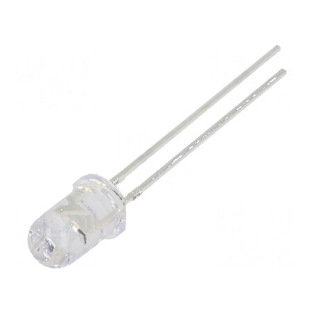 LED 5mm Verde 7000mcd 60° Convex | Electronic-mag.ro | Componente Electronice