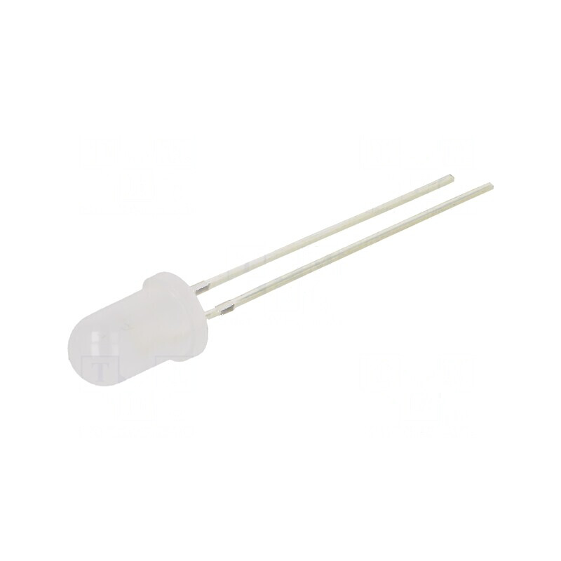 LED 5mm roșie/galbenă 1120-1560mcd 60° convex | Electronic-mag.ro | Componente Electronice