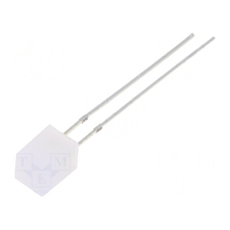 LED dreptunghiular 5x5x7mm bipolar bicolor roșu/galben | Electronic-mag.ro | Componente Electronice