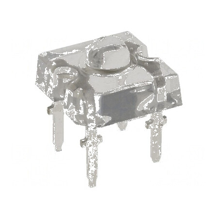 LED Super Flux 7,62x7,62mm alb cald 3000-4000mcd 60° | Electronic-mag.ro | Componente Electronice