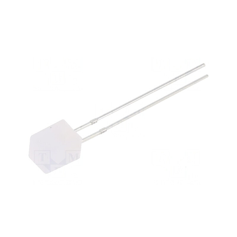 LED dreptunghiular bicolor 5x5x7mm bipolar 20mA 140° | Electronic-mag.ro | Componente Electronice