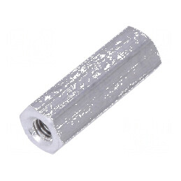 Piuliță distanțieră filetată 18mm M3 hexagonală | Electronic-mag.ro | Componente Electronice